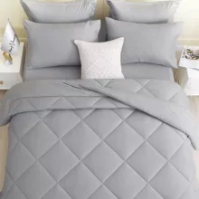 سرویس روتختی مدل میکروفایبر 1014 دو نفره 6 تکه