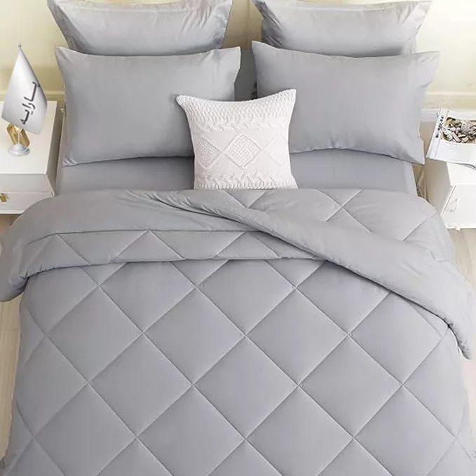 سرویس روتختی مدل میکروفایبر 1014 دو نفره 6 تکه