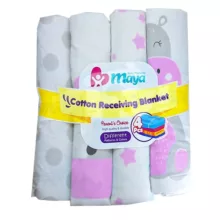 خشک کن و روانداز کودک مایا مدل پسرانه بسته 4 عددی