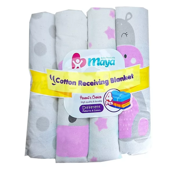 خشک کن و روانداز کودک مایا مدل پسرانه بسته 4 عددی