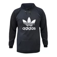 هودی زنانه مدل لوگو‌ کد ۱۷ رنگ ذغال سنگی