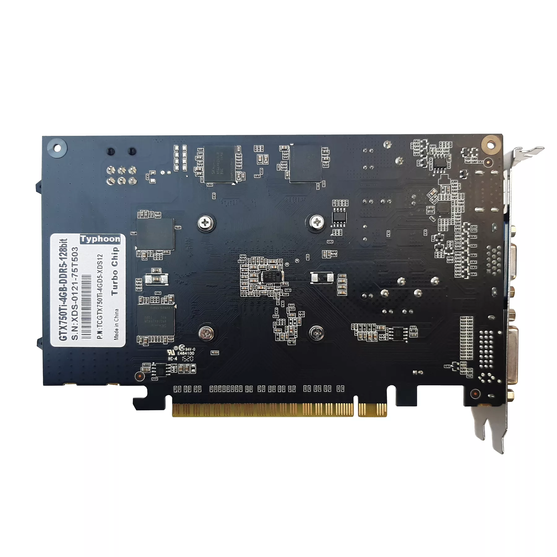 کارت گرافیک توربو چیپ مدل Typhoon GTX750Ti-4GD5