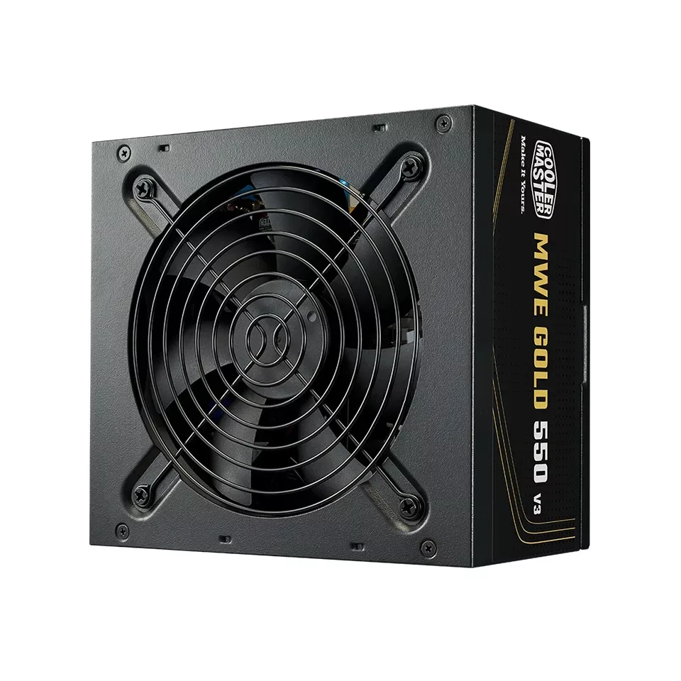 منبع تغذیه کامپیوتر 850 وات کولر مستر مدل MWE 850 Gold V3 ATX 3.1 Non-Modular