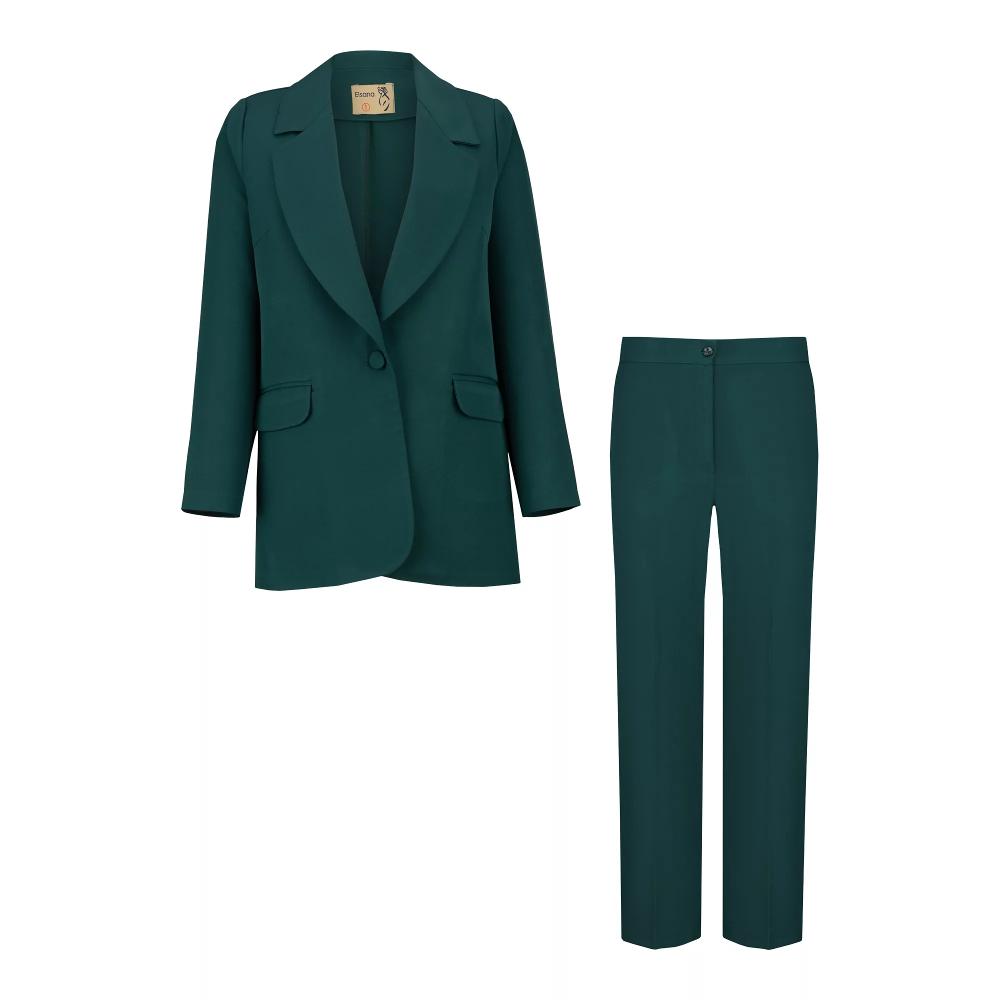 ست کت و شلوار زنانه السانا مدل ماهبد کد 198821