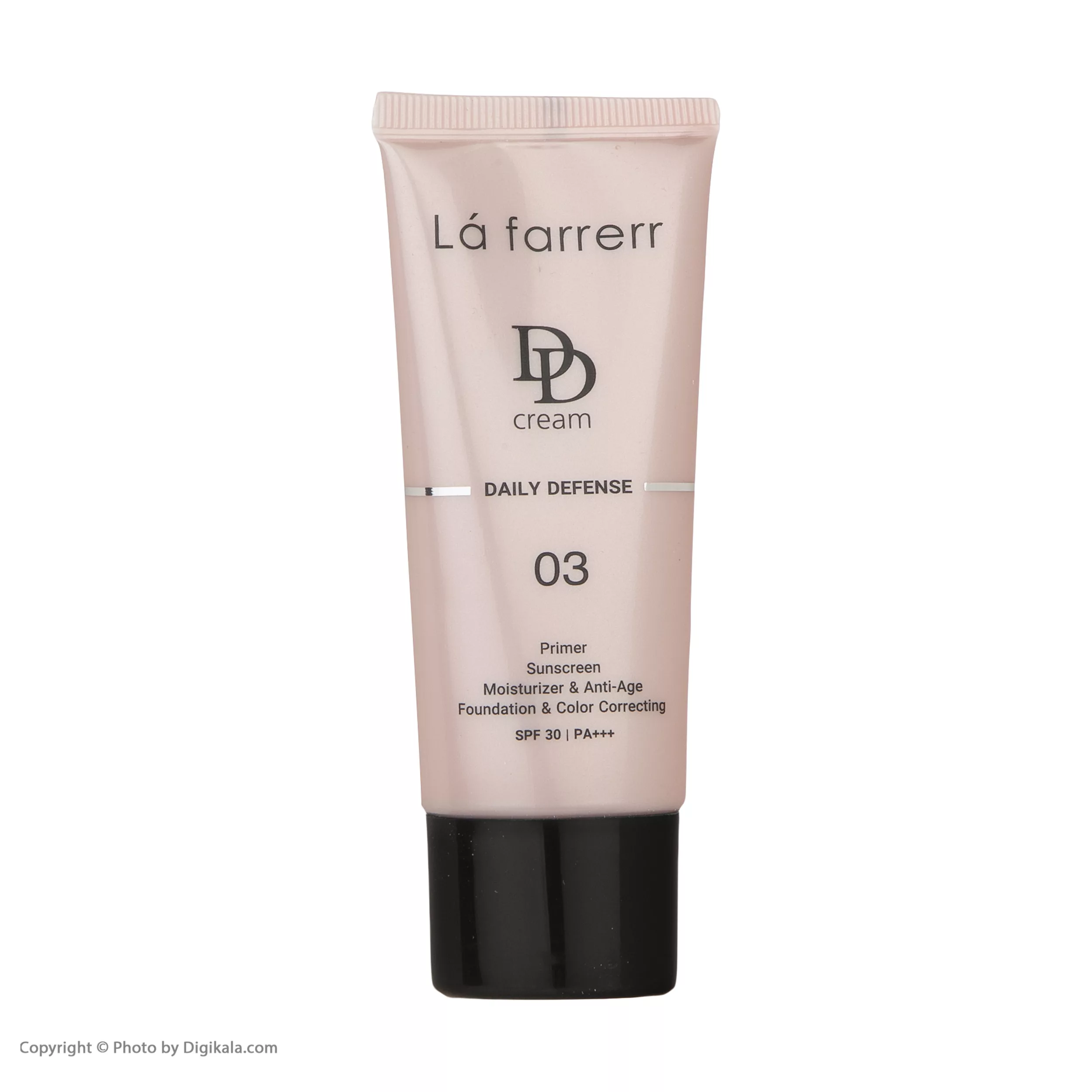دی دی کرم رنگی لافارر SPF30 مدل 03 مناسب انواع پوست حجم 30 میلی لیتر