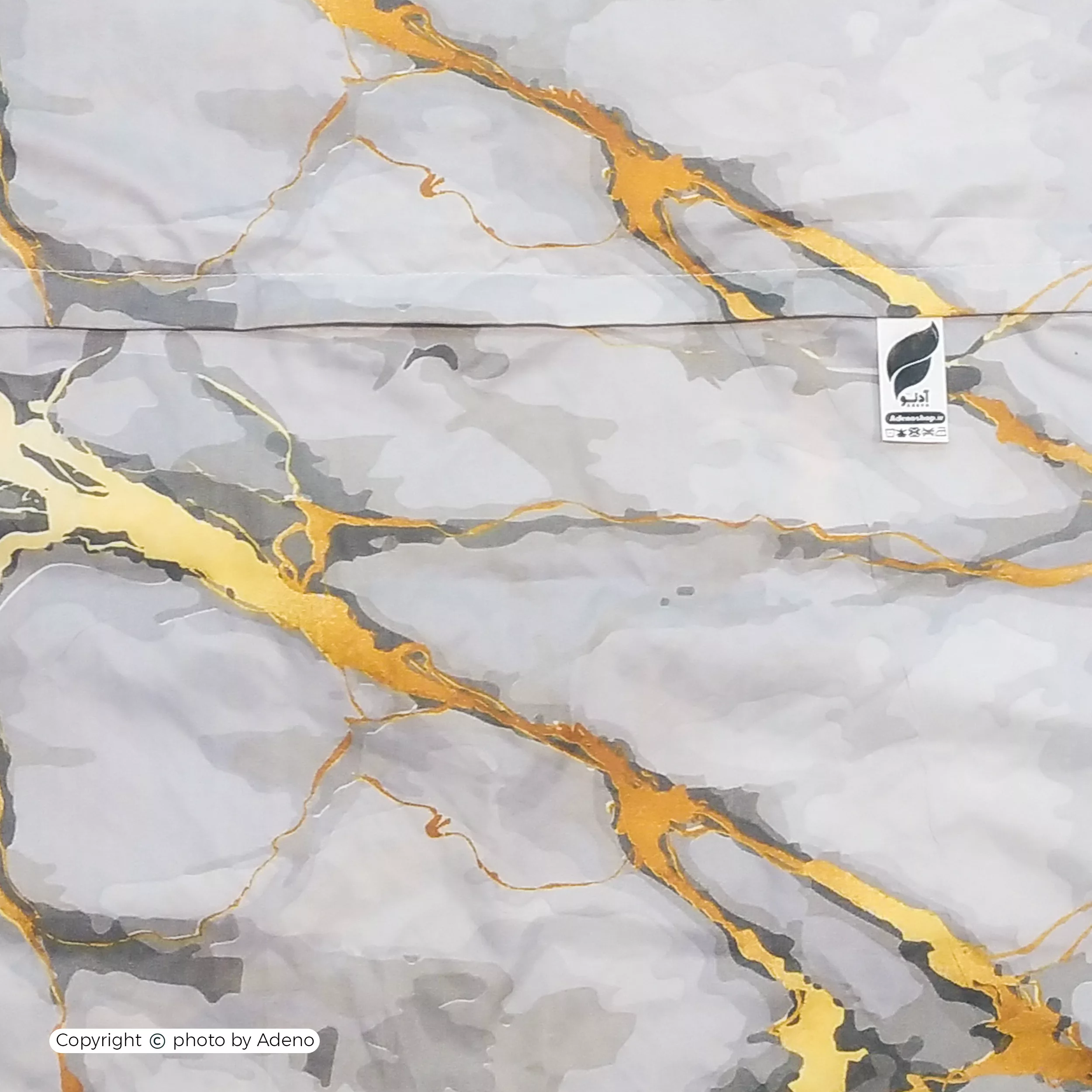 ملحفه آدنو مدل volcano کد CH84 دونفره سایز 220x240 سانتی متر