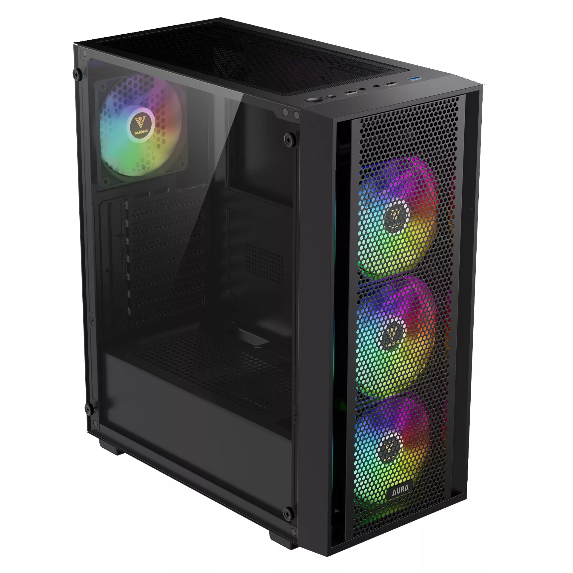 کیس کامپیوتر گیم دیاس مدل AURA GC2 ELITE