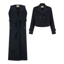 ست کت و سارافون رسمی زنانه السانا مدل مینل کد 231028