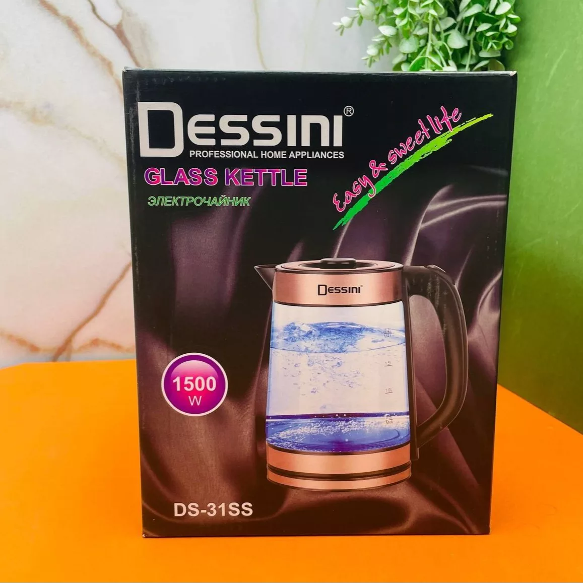 کتری برقی دسینی مدل DS-31SS گنجایش 2.2 لیتر