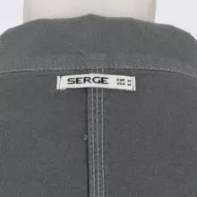 کت زنانه سرژه مدل 220110 رنگ خاکی