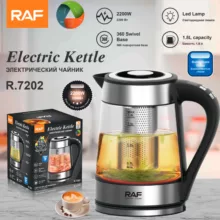 کتری برقی راف مدل R.7202 گنجایش 1.8 لیتر