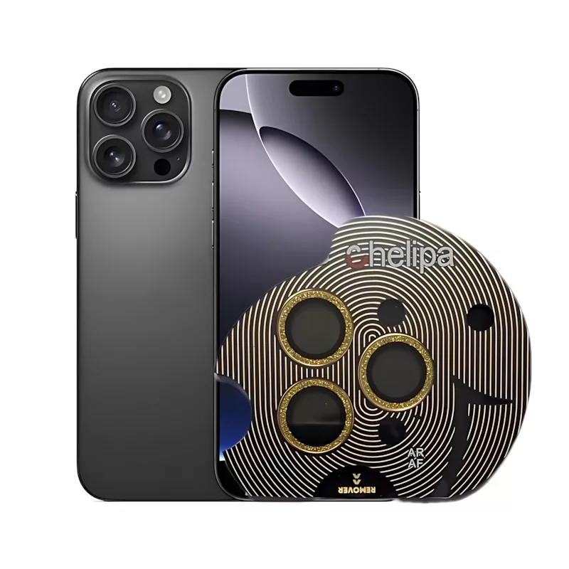 محافظ لنز دوربین چلیپا مدل Luminous مناسب برای گوشی موبایل اپل iPhone 14 Pro / 14 Pro Max