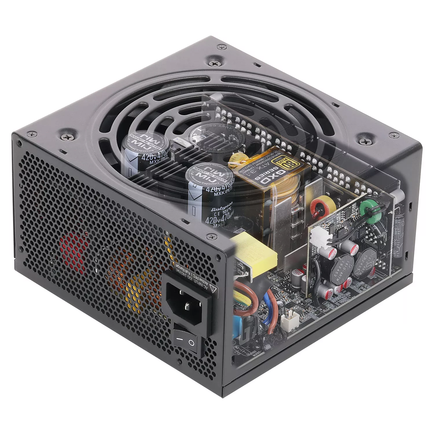 منبع تغذیه کامپیوتر 850w وات گرین مدل GP850B-GXD