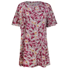 تونیک زنانه ماییلدا مدل برگهای پاییزی کد 5195-8 رنگ سبز روشن