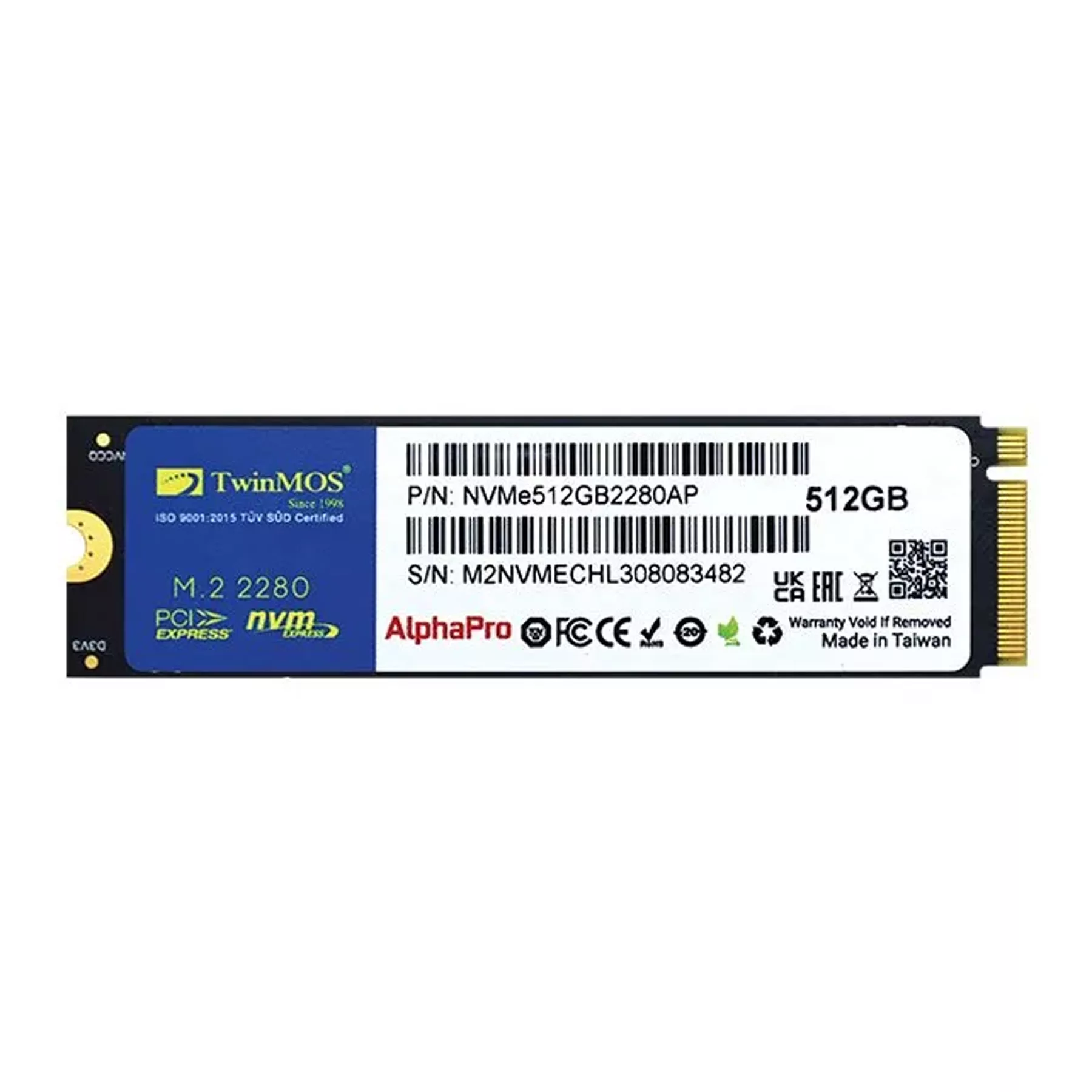 اس اس دی اینترنال توین موس مدل AlphaPro ظرفیت 512 گیگابایت