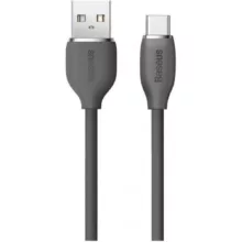 کابل تبدیل USB به USB-C باسئوس مدل JELLY LIQUID SILICA GEL 100W طول 2 متر