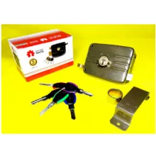 قفل حیاطی ایساتیس مدل کلید دوشیار کد 2shiar مجموعه 4 عددی