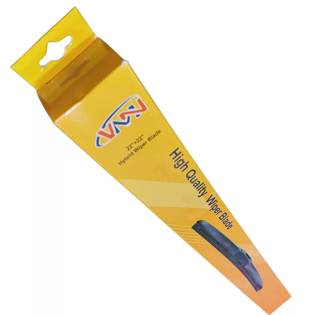 تیغه برفپاکن وی ام ان مدل هیبریدی "22+"22 اینج مناسب برای پژو 405 و ایسوزو بسته 2عددی