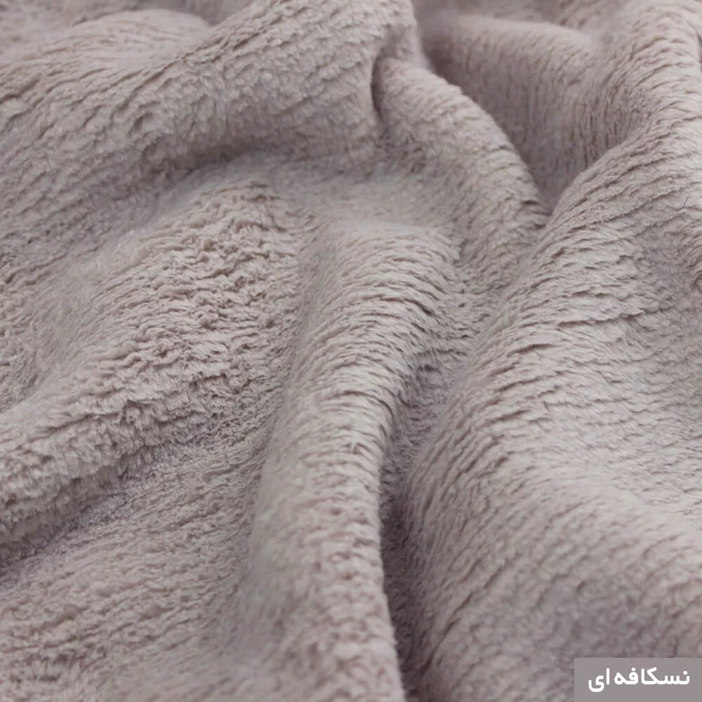 شال مبل شاران هوم مدل مخملی طرح ساده سایز 180×180 سانتی متر