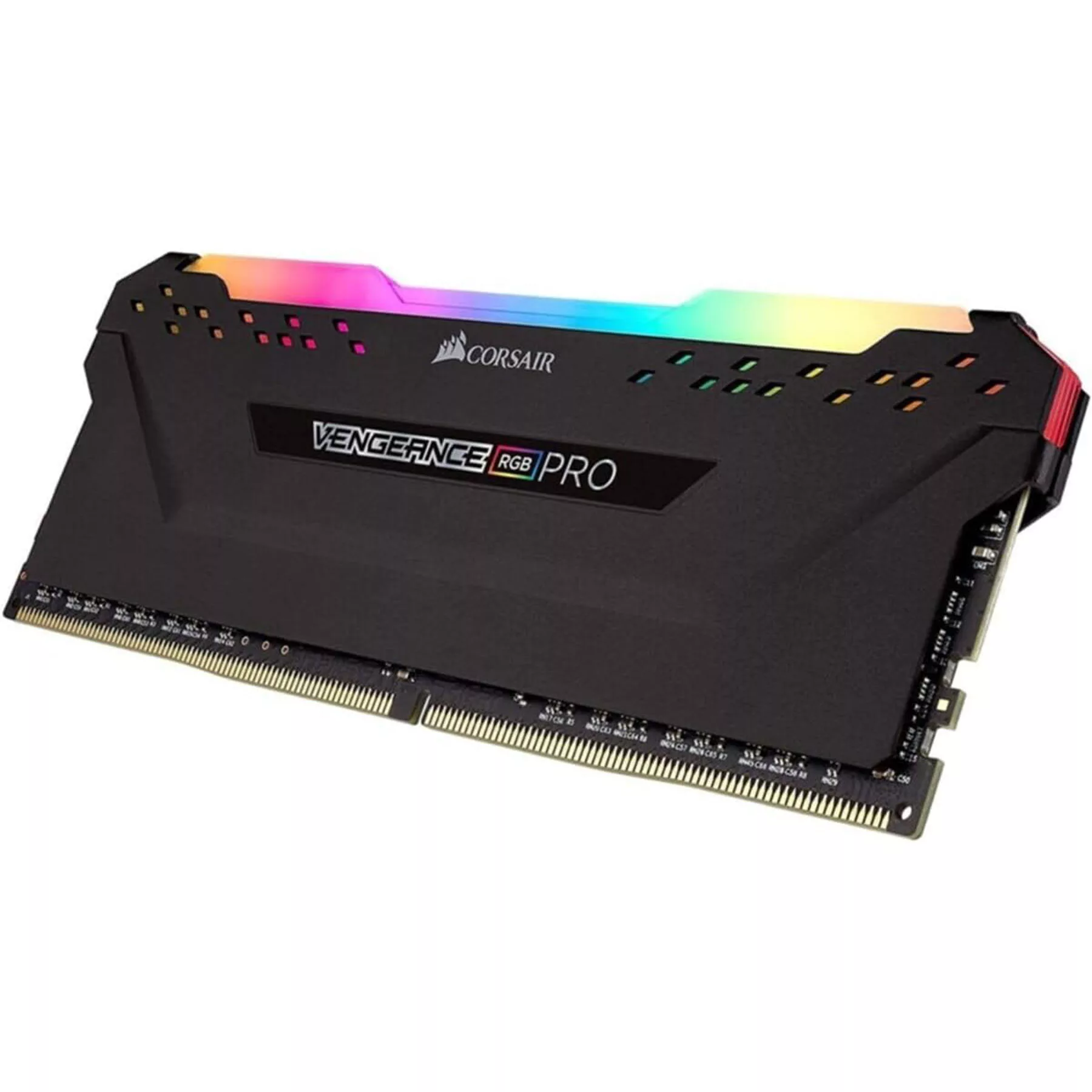 رم دسکتاپ DDR4 تک کاناله 3200 مگاهرتز CL16 کورسیر مدل VENGEANCE RGB ظرفیت 8 گیگابایت