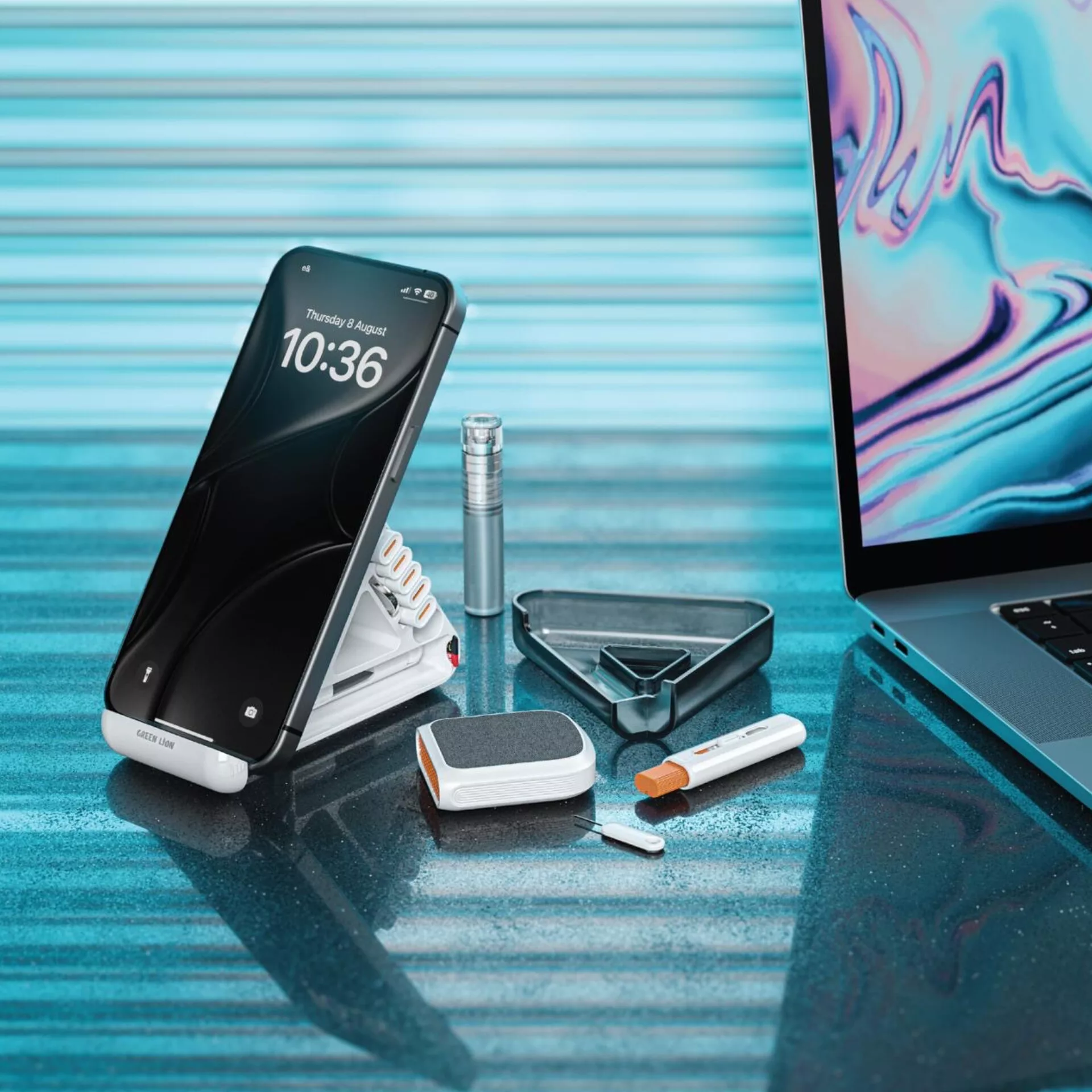 کیت تمیزکننده گرین لاین مدل Multi-Functional Cleaning Kit 22 in 1