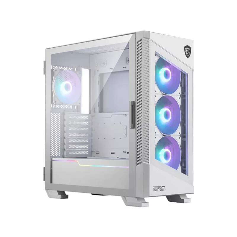 کیس کامپیوتر گیمینگ ام اس آی مدل MPG VELOX 100R WHITE