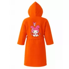 حوله پالتویی کودک زمرد حریر مدل اسپرت طرح ملودی سایز ۹۰