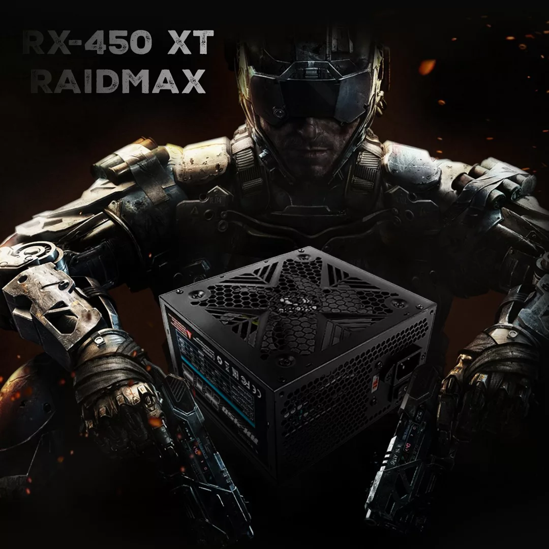 منبع تغذیه کامپیوتر ریدمکس مدل XTB 450W Raidmax