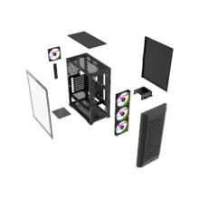کیس کامپیوتر لاجی کی مدل LK-C284B