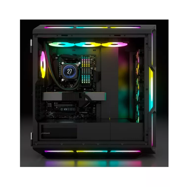 کیس کامپیوتر کورسیر مدل iCUE 5000T RGB BK