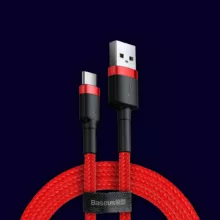 کابل تبدیل USB به USB-C باسئوس مدل CATKLF-U09 Cafule طول 3 متر