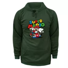 هودی زنانه مدل ماریو کد ۵ رنگ یشمی