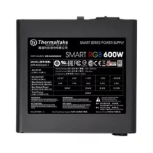 منبع تغذیه کامپیوتر ترمالتیک مدل SMART RGB 600W