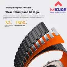 بند میچان مدل ESP MAGNETIC مناسب برای اپل واچ سری 1/2/3/4/5/6/7/8/9/10/SE/ULTRA سایز 44/45/46/49 میلی متری