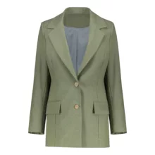 کت رسمی زنانه الین مدل 4-11 رنگ سبز تیره