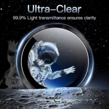 محافظ لنز دوربین شیشه‌ای کی فون مدل ArClear مناسب برای گوشی موبایل سامسونگ Galaxy S25 Ultra