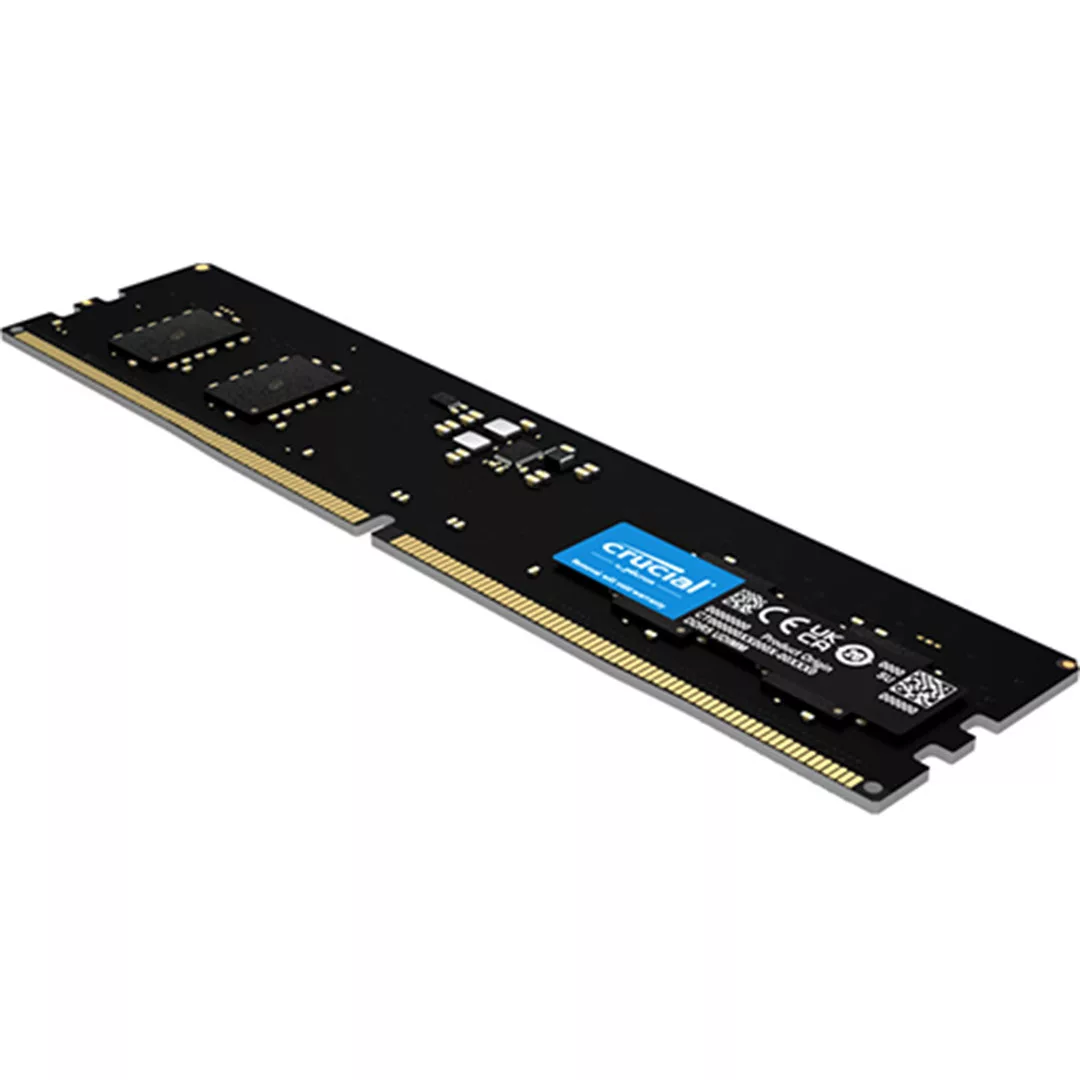 رم دسکتاپ DDR5 تک کاناله 4800 مگاهرتز CL40 کروشیال مدل UDIMM ظرفیت 32 گیگابایت