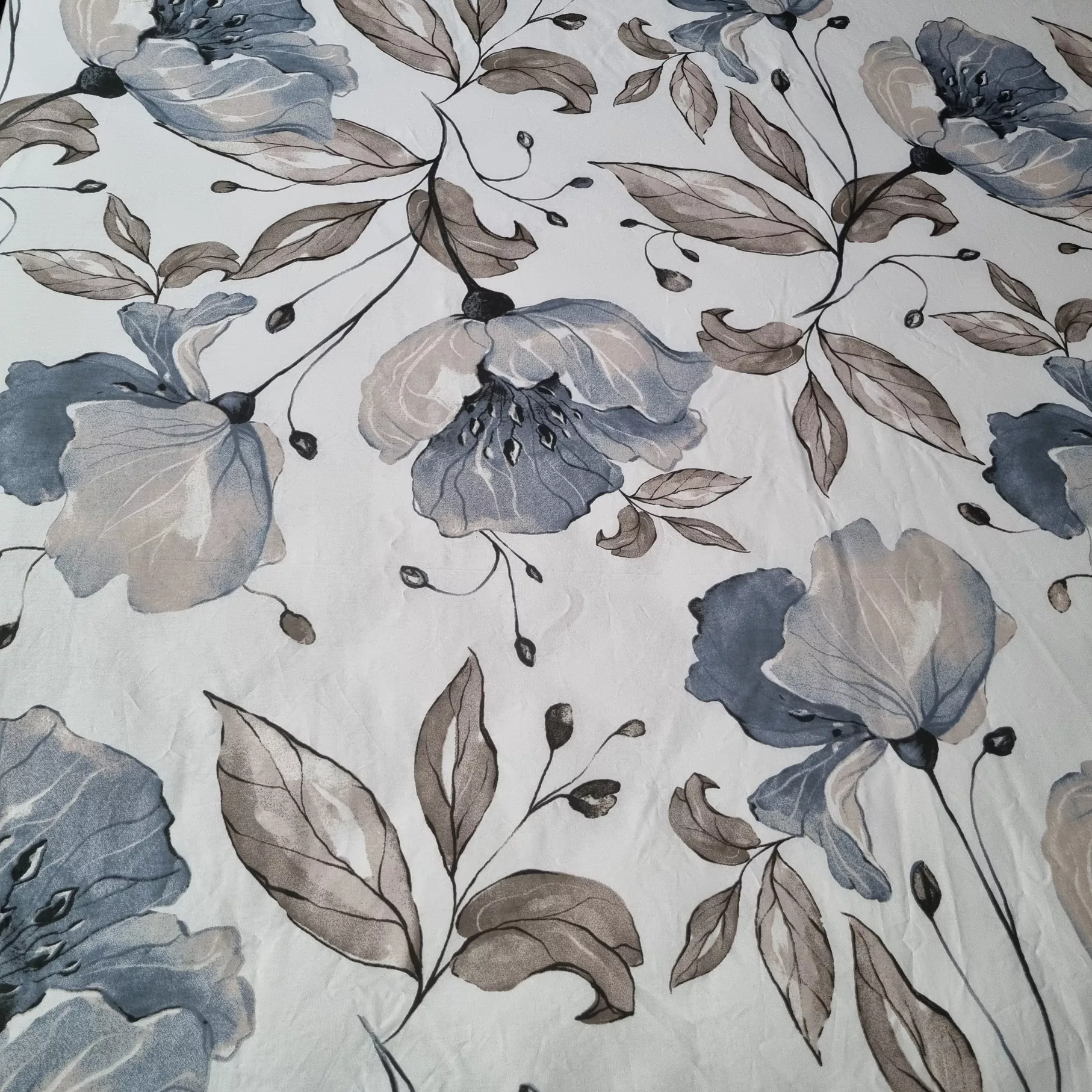 ملحفه مدل روانداز کد LS5036 یک نفره سایز 140×220 سانتی متر