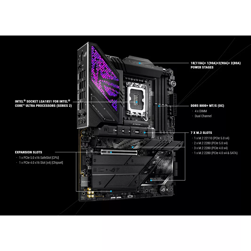 مادربرد ایسوس مدل ROG STRIX Z890-E GAMING WIFI