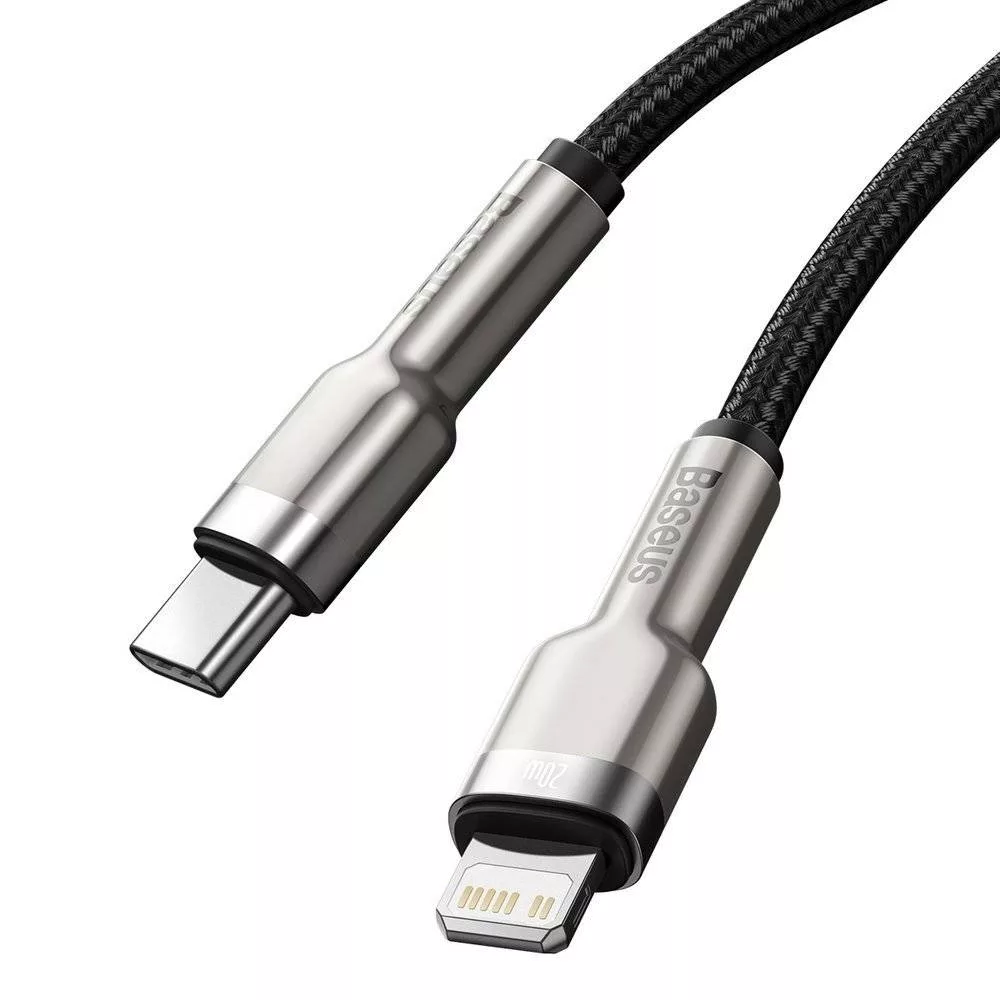 کابل تبدیل USB-C به لایتنینگ باسئوس مدل CATLJK 20W طول 2 متر