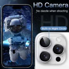 محافظ لنز دوربین شیشه‌ای مک کوی مدل AF مناسب برای گوشی موبایل اپل iPhone 16 Pro