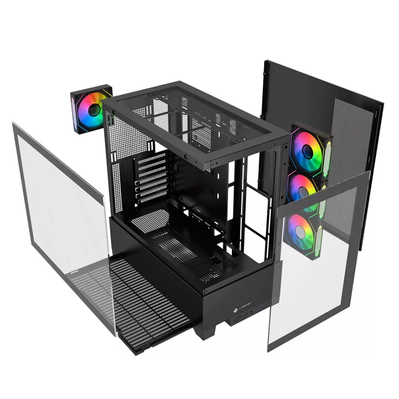 کیس کامپیوتر لاجی کی مدل LK-C664B
