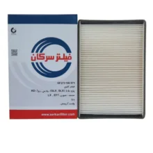 فیلتر هوا خودرو سرکان مدل SF1465 مناسب برای دنا توربو به همراه فیلتر روغن و فیلتر کابین و فیلتر بنزین