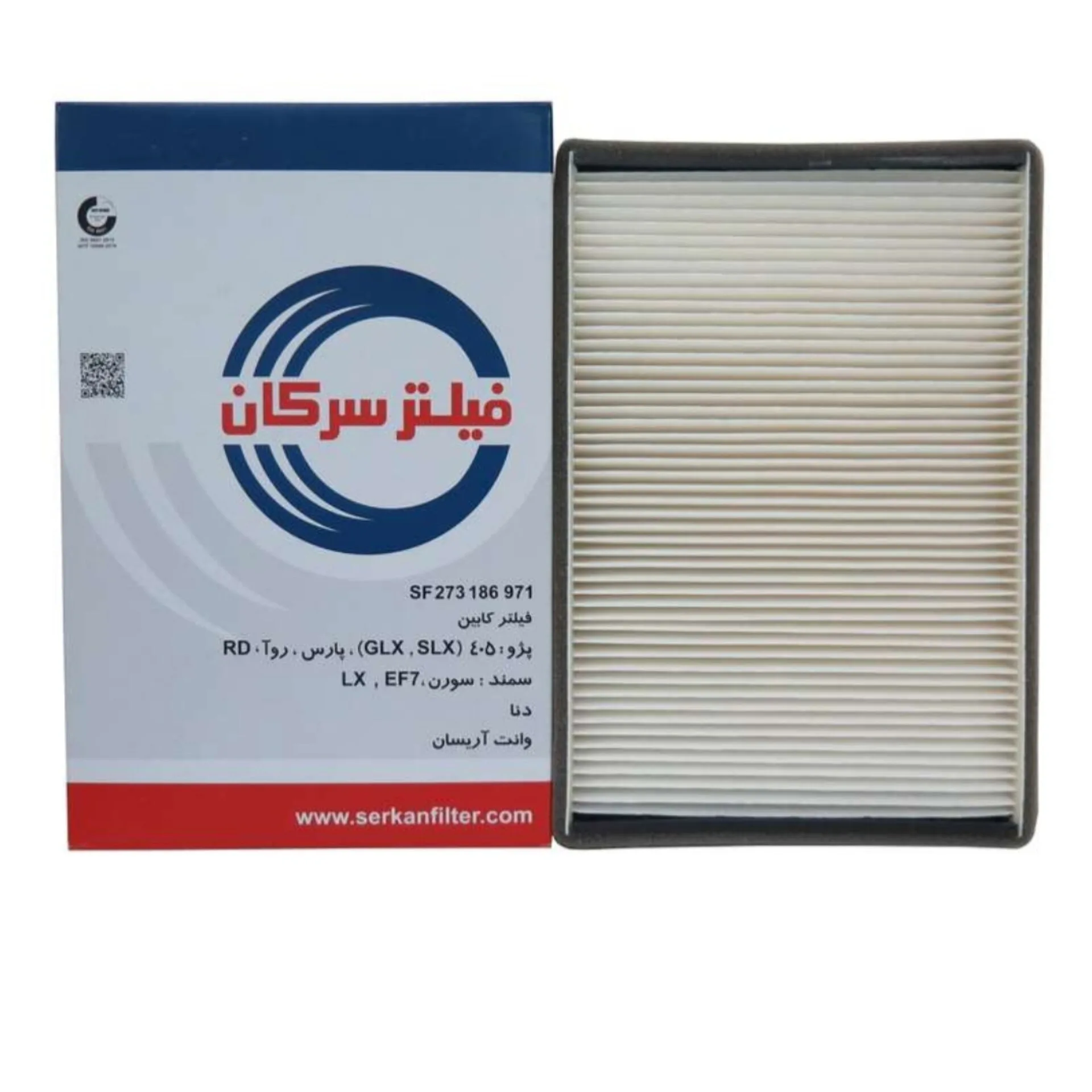 فیلتر هوا خودرو سرکان مدل SF1465 مناسب برای دنا توربو به همراه فیلتر روغن و فیلتر کابین و فیلتر بنزین