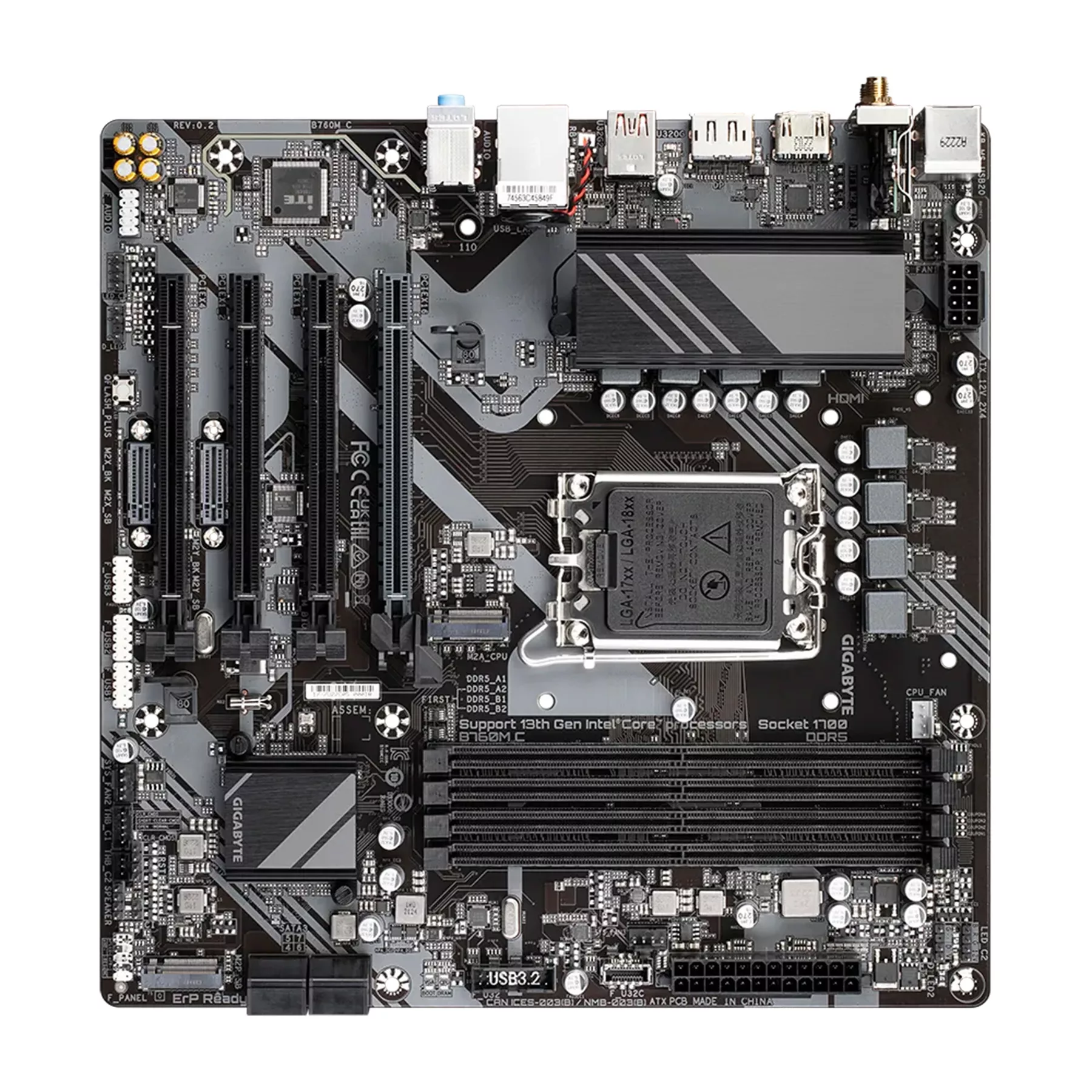 مادربرد گیگابایت مدل B760M C rev. 1.0