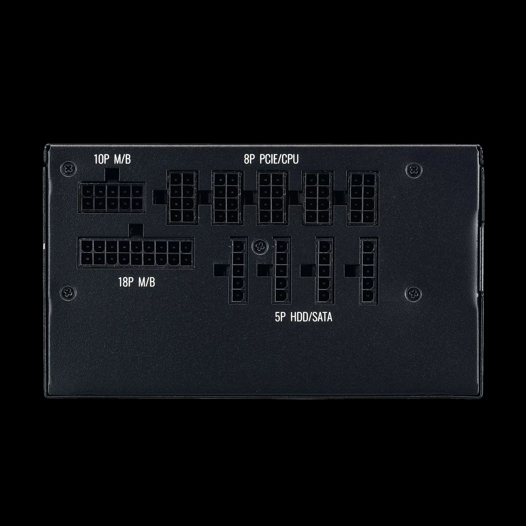 منبع تغذیه کامپیوتر کولر مستر مدل GX III GOLD 1050 BK