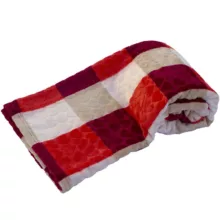 پتو مسافرتی 2 نفر مدل برجسته طرح قلبی کد HRT240  سایز 240x220 سانتی‌متر