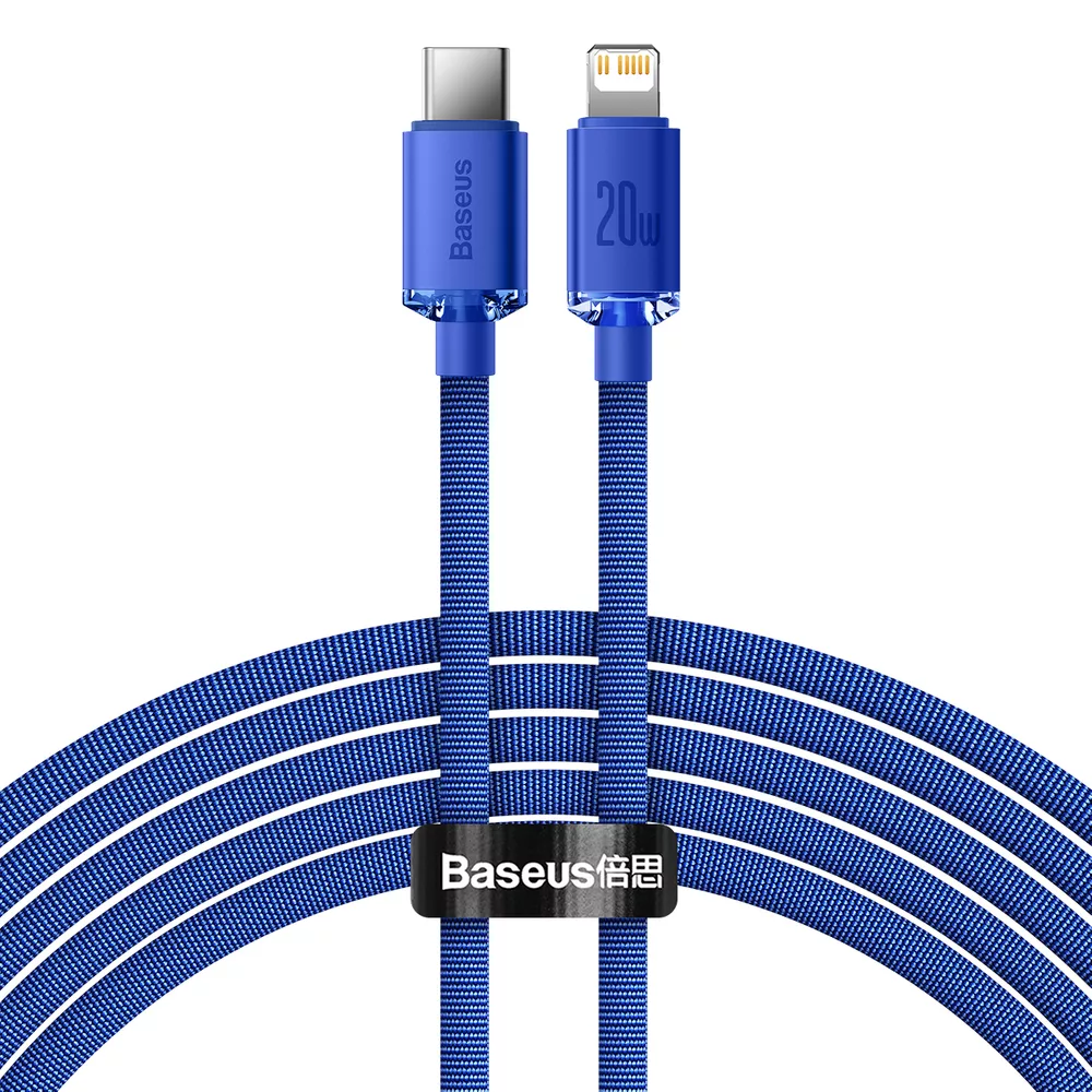 کابل تبدیل USB-C به لایتنینگ باسئوس مدل CAJY0003 طول 2 متر