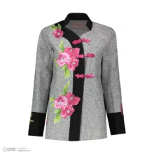 کت زنانه گره استایل مدل چینی ساکورا