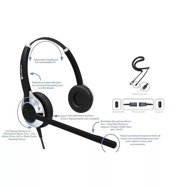 هدست تلفن تریو ویس مدل HD550